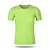 preiswerte Wanderhemden-Damen Herren T-Shirt T-Shirt für Wanderer Kurzarm T-Shirt Oberteile Außen Rasche Trocknung Leicht Atmungsaktiv Schweißableitend Frühling Sommer Polyester grün fluoreszierend Gras-Grün Weiß Angeln