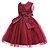 cheap Girls&#039; Dresses-Kids Little Girls&#039; Dress Jacquard Party Birthday Party Layered Pleated Mesh Blue Wine Gray Above Knee Sleeveless Flower Mint color Cute Dresses Children&#039;s Day Slim 3-12 Years / Bow