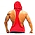 cheap Men&#039;s Clothing-LITB Basic Men&#039;s Hooded Sleeves Muscle Tee Super Loose Workout T Moisture Absorption Comfy Soft Tank Fitness Essential Outfit Wear