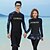 cheap Wetsuits, Diving Suits &amp; Rash Guard Shirts-Women&#039;s UV Sun Protection UPF50+ Breathable Rash Guard Rash guard Swimsuit Long Sleeve 5-Piece Swimwear Bathing Suit Swimming Diving Surfing Water Sports Autumn / Fall Spring Summer / Quick Dry