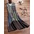 cheap Plus Size Dresses-Women&#039;s Plus Size Dress Maxi long Dress Swing Dress Sleeveless Tribal Fake two piece Spring Summer Casual Blue Purple Brown XL XXL XXXL 4XL 5XL / Cotton / V Neck / Cotton