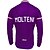 abordables Vêtements de cyclisme-21Grams Homme Manches Longues Maillot Velo Cyclisme L&#039;hiver Cyclisme Pantalons Maillot Top avec 3 poches arrière Résistant aux UV Cyclisme Respirable Séchage rapide VTT Vélo tout terrain Vélo Route