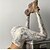 economico Graphic Chic-Per donna Pantaloni da yoga Fasciante in vita Sollevamento dei glutei Traspirante Scrunch Butt Yoga Fitness Allenamento in palestra Vita alta Pelle di serpente Ghette Pantaloni Verde Bianco Nero