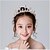 cheap Kids&#039; Headpieces-1pcs Kids / Toddler Girls&#039; Crown Headdress Princess Girl Crown Crystal Headband Golden Frozen Birthday Hair Accessory