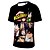 billige Cosplay til hverdagsbrug-My Hero Academia / Boku No Hero Cosplay Cosplay kostume T-shirt Anime Grafisk Printer Harajuku Grafisk T恤衫 T-shirt Til Herre Dame Voksne