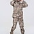 abordables Vêtements de chasse-Homme Veste de Chasse Camouflage Veste de chasse avec pantalon Costume de chasse Extérieur Automne L&#039;hiver Chaud Etanche Coupe Vent Respirable Ensembles de Sport Coton Camping / Randonnée Chasse