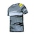 cheap Cycling Clothing-CAWANFLY Men&#039;s Short Sleeve Cycling Jersey Downhill Jersey with Pants Dirt Bike Jersey Summer Grey Novelty Funny Bike Tee Tshirt Jersey Top Mountain Bike MTB Road Bike Cycling Quick Dry Breathable