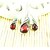economico Collane trendy-monili di cristallo all&#039;ingrosso yiwu piccoli gioielli orecchino di cristallo di vendita caldo della collana set-galleggiante
