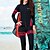 cheap Wetsuits, Diving Suits &amp; Rash Guard Shirts-Women&#039;s UV Sun Protection UPF50+ Breathable Rash Guard Rash guard Swimsuit Long Sleeve 5-Piece Swimwear Bathing Suit Patchwork Swimming Diving Surfing Water Sports Autumn / Fall Spring Summer