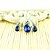 billige Mode Halskæde-krystal smykker engros Yiwu små smykker hot salg krystal halskæde øreringe sæt-flydende