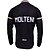 abordables Vêtements de cyclisme-21Grams Homme Manches Longues Maillot Velo Cyclisme L&#039;hiver Cyclisme Pantalons Maillot Top avec 3 poches arrière Résistant aux UV Cyclisme Respirable Séchage rapide VTT Vélo tout terrain Vélo Route