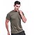 baratos Roupa Para Caça-Homens Camiseta de Caçador Camiseta Camuflada de Caçador camuflagem Manga Curta Ao ar livre Verão Secagem Rápida Pavio Humido Vestível Respirável Blusas Poliéster Acampar e Caminhar Caça Pesca