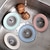 abordables Ustensiles de Cuisine-évier de cuisine en silicone crépine tpr salle de bains douche drain couvercle passoire