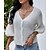 cheap Cardigans-Women&#039;s Cardigan Solid Color Long Sleeve Regular Fit Sweater Cardigans Fall Spring V Neck Blue Purple Yellow