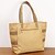 cheap Bags-Women&#039;s Canvas Bag Handbags Canvas Tote Top Handle Bag Zipper Daily Going out Solid Colored White Black Khaki
