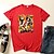 billige Cosplay til hverdagsbrug-Haikyuu Karasuno High Cosplay kostume T-shirt Anime Grafiske tryk Printer Harajuku Grafisk T恤衫 T-shirt Til Herre Dame Voksne