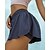 cheap Exercise, Fitness &amp; Yoga Clothing-Women&#039;s Tennis Skirts Yoga Shorts Breathable 2 in 1 Yoga Gym Workout Dance High Waist Shorts Skort Bottoms Violet Black Green Winter Sports Activewear Slim Stretchy / Casual / Athleisure