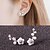 billige Mode Øreringe-sydkorea ins shell øreringe shell blomst perleøreringe simple gren øreringe øreringe kvinder