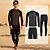 cheap Wetsuits, Diving Suits &amp; Rash Guard Shirts-Men&#039;s UV Sun Protection UPF50+ Breathable Rash guard Swimsuit Spandex Long Sleeve 3-Piece Diving Suit Swimsuit Patchwork Swimming Diving Surfing Water Sports Spring Summer Autumn / Fall / Quick Dry