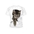 abordables t-shirts 3d fille-T-shirt Tee-shirts Fille Enfants Manches Courtes Chat Graphique Animal Arc-en-ciel Enfants Hauts Actif Le style mignon 3-12 ans