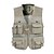 cheap Hunting Clothing-Men&#039;s Hunting Gilet Outdoor Spring Summer Fast Dry Multi-Pockets Wearable Breathable Solid Colored Polyester Army Green Grey Khaki