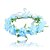 abordables Los Más Vendidos-1pcs niños / niñas pequeñas &#039;activo / dulce fiesta / cumpleaños / diario azul / rojo floral floral estilo poliéster accesorios para el cabello azul / morado / rojo talla única en traje de baño sirena