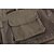 preiswerte Jagdbekleidung-Herren Jagd-Fleece Außen Frühling Sommer Multi-Pocket tragbar Atmungsaktiv Komfortabel Einfarbig Baumwolle Armeegrün Khaki
