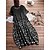 preiswerte Übergrößenkollektion-Damen Übergröße Punkt Zweiteiliges Kleid Gitter Rundhalsausschnitt Kurzarm heiß Modisch Frühling Sommer Normal Maxikleid Kleid