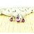 preiswerte Modische Halsketten-Kristallschmuck Großhandel Yiwu kleinen Schmuck heiß verkaufen Kristall Halskette Ohrring Set-Floating
