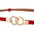 cheap Belts-Women&#039;s Waist Belt Dark Brown Gold Party Evening Prom Belt Pure Color / Black / Red / Fall / Spring