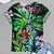 cheap Plus Size Tops-Women&#039;s Plus Size Tops T shirt Floral Graphic Leaf Print Short Sleeve Crewneck Basic Black Big Size XL XXL 3XL 4XL 5XL / Holiday