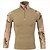cheap Hunting Clothing-Men&#039;s Camo Hiking Tee shirt Hunting T-shirt Tee shirt Camouflage Hunting T-shirt Long Sleeve Outdoor Quick Dry Breathable Sweat wicking Wear Resistance Spring Summer Cotton Top Camping / Hiking