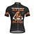 cheap Cycling Clothing-21Grams® Men&#039;s Cycling Jersey Short Sleeve Graphic Old Man Bike Mountain Bike MTB Road Bike Cycling Jersey Top Black Green Blue Breathable Quick Dry Moisture Wicking Spandex Polyester Sports Clothing