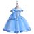 cheap Girls&#039; Dresses-Kids Little Girls&#039; Dress Floral Solid Colored Flower Special Occasion A Line Dress Mesh Bow Green Blue Gray Midi Tulle Sleeveless Princess Sweet Dresses Summer Regular Fit 3-10 Years