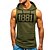billige Løpe- og joggeklær-Splice ermeløs trenings-tanktopp for menn bodybuilding, tørketrommende sportsløpskjorte
