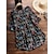cheap Plus Size Tops-Women&#039;s Plus Size Tops Blouse Shirt Floral Half Sleeve Round Neck Polyester Causal Fall Spring Black