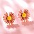 preiswerte Modische Ohrringe-saunterway weiße Gänseblümchen Blume Ohrstecker Sterlingsilber Nadel Gänseblümchen Blume Ohrringe Ohrstecker hypoallergene Mode Sonnenblumenschmuck Geschenk für Frauen Mädchen