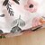 abordables Bottoms-Ensemble de Vêtements bébé 3-Pièces Fille Actif Coton Polyester Imprimer Floral Manches Courtes Normal Rose Claire / Eté