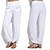 abordables Vêtements d&#039;exercice, de fitness et de yoga-listha casual soft yoga sarouel femme taille haute sport pantalon ample ample d gris
