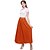 billige Skirts-damenederdel a line swing maxi vintage nederdel ensfarvet plisseret højtaljet mode elegant dagligt m l xl