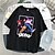 preiswerte Tägliche Cosplay Kostüme-SK8 Die Unendlichkeit Cosplay Cosplay Kostüm T-Shirt-Ärmel Anime Bedruckt Harajuku Grafik Kawaii T-shirt T-Shirt Für Herren Damen Erwachsene