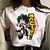 preiswerte Tägliche Cosplay Kostüme-Inspiriert von Mein Held Academia / Boku Kein Held Cosplay Polyester / Baumwollmischung Anime Zeichentrick Harajuku Grafik Kawaii Bedruckt T-shirt Für Herren / Damen