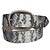 abordables Belts-Mujer Cinturón Slim Cuero de PU Cinturón Color sólido