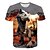 cheap Boys&#039; Tees &amp; Blouses-Boys&#039; 3D Dinosaur Print Summer T Shirt