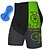 cheap Cycling Clothing-21Grams Men&#039;s Cycling Shorts Bike Mountain Bike MTB Road Bike Cycling Shorts Pants Sports Graphic Patterned Green Blue 3D Pad Breathable Quick Dry Spandex Polyester Clothing Apparel Bike Wear