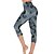 cheap Exercise, Fitness &amp; Yoga Clothing-21Grams® Women&#039;s Yoga Pants High Waist Capri Leggings Tummy Control Butt Lift Gray Fitness Gym Workout Running Winter Summer Sports Activewear High Elasticity