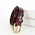 abordables Belts-Mujer Cinturón de Cintura Calle Uso Diario Marrón oscuro Marrón claro Cinturón Color puro / Negro / Otoño / Primavera