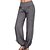 baratos Roupas Para Exercícios, Musculação &amp; Yoga-listha casual soft yoga calças de harém femininas de cintura alta esportivas largas calças largas d cinza