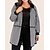 abordables Manteaux &amp; Vestes Grandes Tailles Femme-Femme Grande taille Manteau Plein Travail Capuche Manches Longues Automne hiver Longue Noir Rouge XL XXL 3XL 4XL 5XL / Grandes Tailles