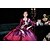 cheap Cosplay &amp; Costumes-Princess Shakespeare Gothic Rococo Vintage Inspired Medieval Prom Dress Dress Party Costume Masquerade Women&#039;s Costume Purple Vintage Cosplay 3/4-Length Sleeve Party Masquerade Homecoming Ball Gown